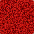 Miyuki Seed Beads - Metallic Matte Brick Red 11/0, 10 gram Miyuki