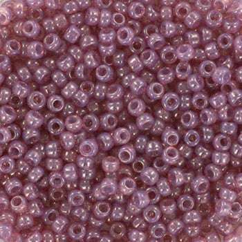 Miyuki seed beads - Ceylon Translucent Thistle 11/0, 10 gram Miyuki