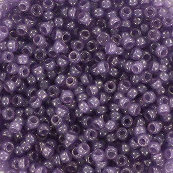 Miyuki Seed Beads - Ceylon Translucent Lavender 11/0, 10 gram Miyuki