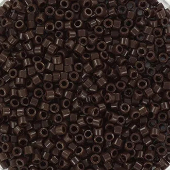Miyuki Delica - Opaque Chocolate 11/0, 5 gram Miyuki