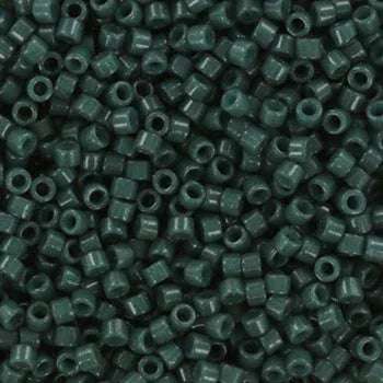 Miyuki Delica - Duracoat Opaque Dyed Forest Green 11/0 - 5 gram Miyuki