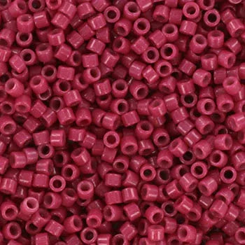 Miyuki Delica - Duracoat Opaque Dyed Raspberry 11/0 Miyuki