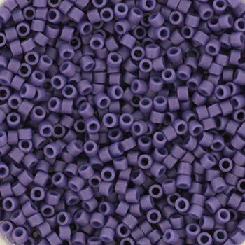Miyuki Delica - Opaque Matte Glazed Lupine 11/0, 5 Gram Miyuki
