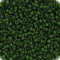 Miyuki Delica - Opaque semifrosted dyed jade green 11/0, 5 gram Miyuki
