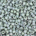 Miyuki Delica - Opaque Glazed Frosted Rainbow Cadet Grey 11/0, 5 gram Miyuki