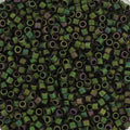 Miyuki Delica - Metallic Matte Iris Dark Green 11/0, 5 Gram Miyuki