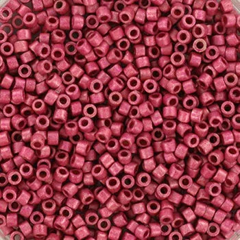 Miyuki Delica - Duracoat galvanized matte hot pink 11/0, 5 gram Miyuki