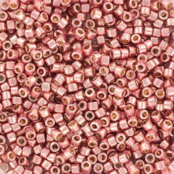 Miyuki Delica - Duracoat Galvanized Dark Coral 11/0 - 5 gram Miyuki