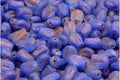 Tulip Bead - Matt Blue / Copper 9x7mm, 20-pack Hilmas Pyssel
