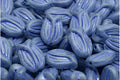 Tulip Beads - Crystal Matte Blue 16x11mm, 6-pack Hilmas Pyssel