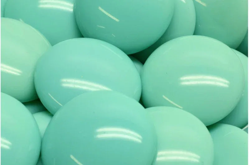 Cabochon - Light Green Turquoise 25mm, 1 styck Hilmas Pyssel