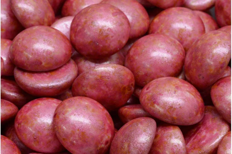 Cabochon - Opaque Rose Spotted 16mm 2-pack Hilmas Pyssel