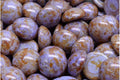 Cabochon - White alabaster lavender 14mm, 6-pack Hilmas Pyssel