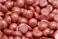 Cabochon - Opaque Rose Spotted 10mm 10-pack Hilmas Pyssel