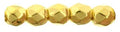 Tjeckiska Firepolish - 24K Guldpläterade 2,5mm - 50-pack Hilmas Pyssel