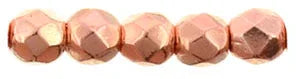 Tjeckiska Firepolish - Metallic Copper Penny 2,5mm 50-pack Hilmas Pyssel