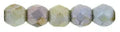 Tjeckiska Firepolish - Luster Opaque Green 2,5mm 50-pack Hilmas Pyssel