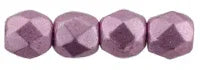 Tjeckiska Firepolish - Sueded Gold Orchid 2,5mm 50-pack Hilmas Pyssel