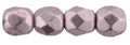 Tjeckiska Firepolish - Sueded Gold Blackened Pearl 2,5mm 50-pack Hilmas Pyssel