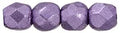 Tjeckiska Firepolish - Saturated Metallic Crocus Petal 2,5mm 50-pack Hilmas Pyssel