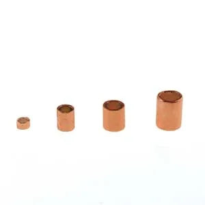 Basic Elements - Crimp tube assortment, Copper plated, 600- pack Beadsmith