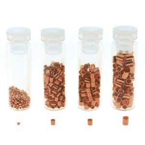 Basic Elements - Crimp tube assortment, Copper plated, 600- pack Beadsmith