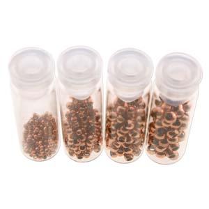 Basic Elements - Crimp bead assortment, Copper plated, 600- pack Beadsmith
