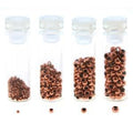 Basic Elements - Crimp bead assortment, Copper plated, 600- pack Beadsmith