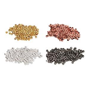 Basic Elements - Crimp bead assortment, Mix, 600- pack Beadsmith