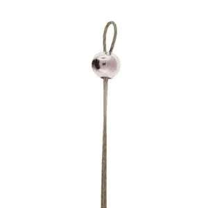 Basic Elements - Crimp tube and crimp cover, 4mm smooth, Silver plated, 48-pack Beadsmith