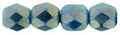 Tjeckiska Firepolish - Halo Ethereal Azurite 4 mm, 50-pack Hilmas Pyssel