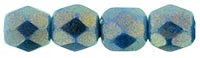 Tjeckiska Firepolish - Halo Ethereal Azurite 4 mm, 50-pack Hilmas Pyssel
