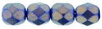 Tjeckiska Firepolish - Halo Ethereal Ultramarine 4 mm, 50-pack Hilmas Pyssel
