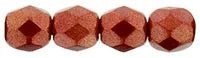 Tjeckiska Firepolish - Halo Ethereal Cardinal 4 mm, 50-pack Hilmas Pyssel