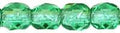 Tjeckiska Firepolish - Prairie Green 4 mm, 50-pack Hilmas Pyssel