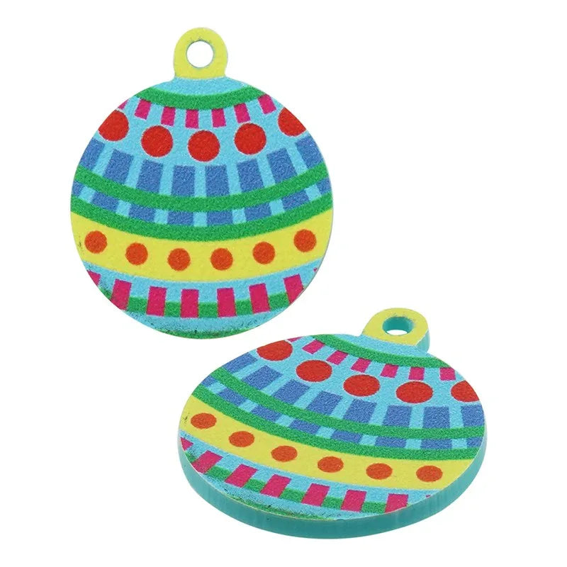 Hänge Plexi/Akryl - Julkula Blå 22mm 1 Styck Hilmas Pyssel