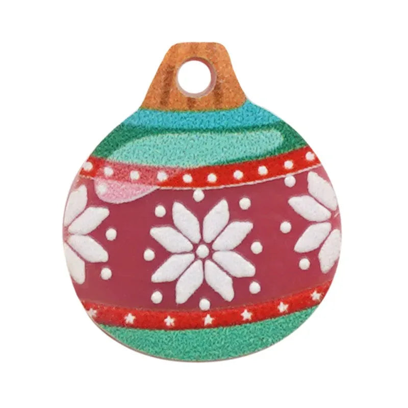 Hänge Plexi/Akryl - Julkula Röd 16mm, 1 Styck Hilmas Pyssel