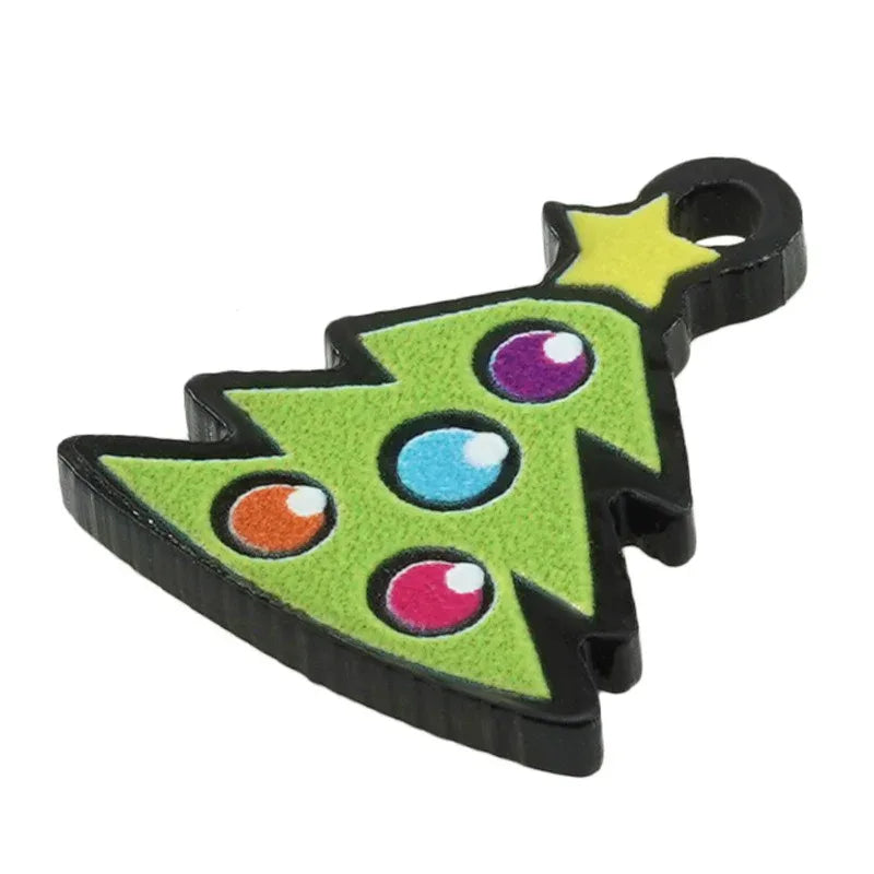 Hänge Plexi/Akryl - Julgran 16x19mm 1 styck Hilmas Pyssel