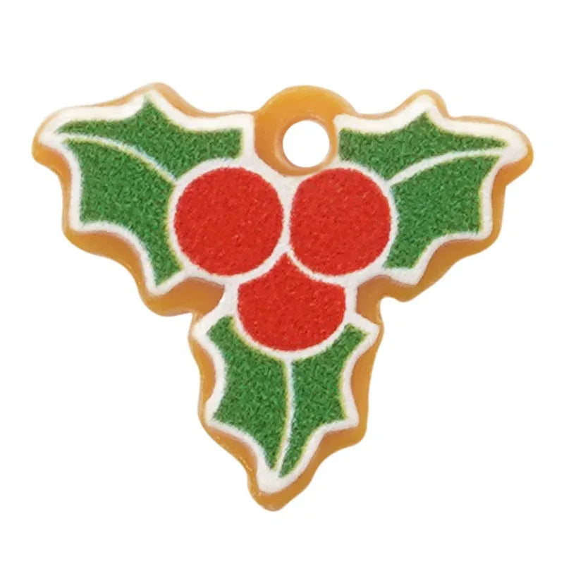 Hänge Plexi/Akryl - Järnek 16x19mm, 1 styck Hilmas Pyssel