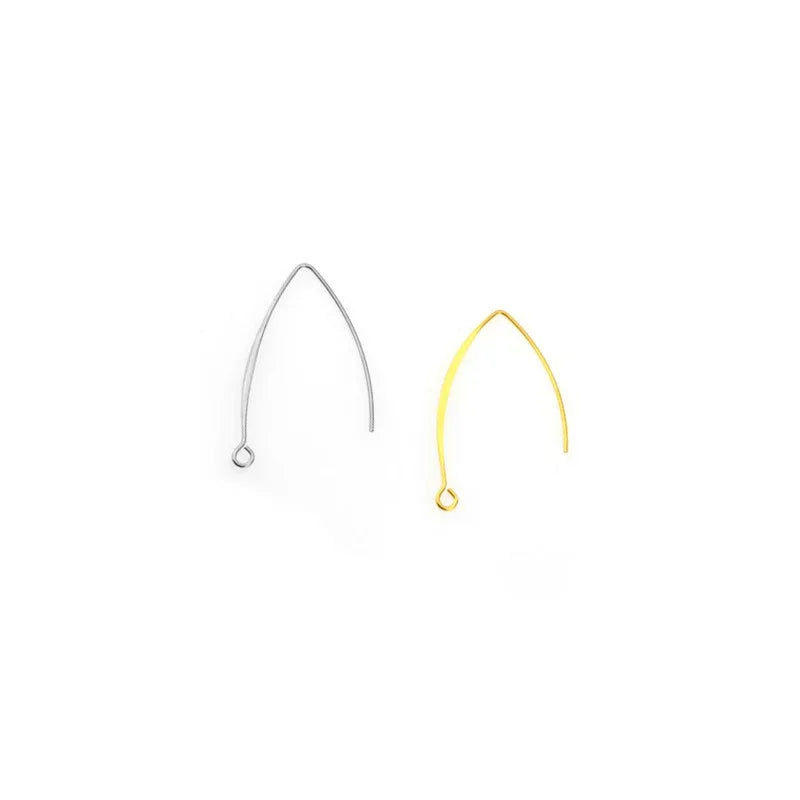 Örkrok Rostfrittstål - Stor modell, Guldfärgad 42x22mm, 2-pack Grekisk Metall