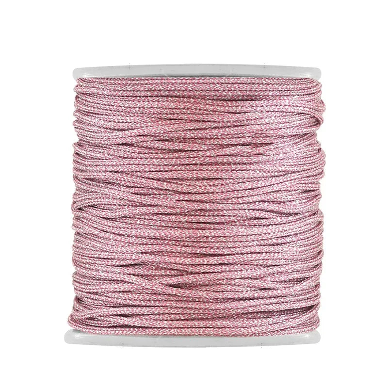 PL Rund - Rosa Metallic 1mm, 1m Hilmas Pyssel