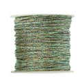 PL Rund - Grönmelerad Metallic 1mm, 1m Hilmas Pyssel