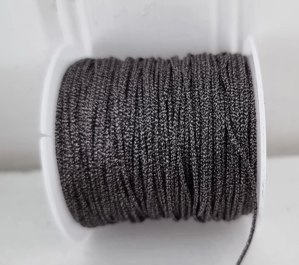 PL Rund - Gunmetal Metallic 1mm 1m Hilmas Pyssel