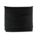 Polyester twisted tråd - Svart 1,5mm, 1m Hilmas Pyssel