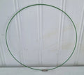 Wire halsband - Grön 1mm, 1 styck Grekisk Metall