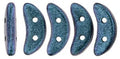 CzechMates Crescent - Polychrome Indigo Orchid, 10 gram CzechMates