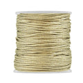 PL Rund - Light Gold Metallic 1mm, 1m Hilmas Pyssel