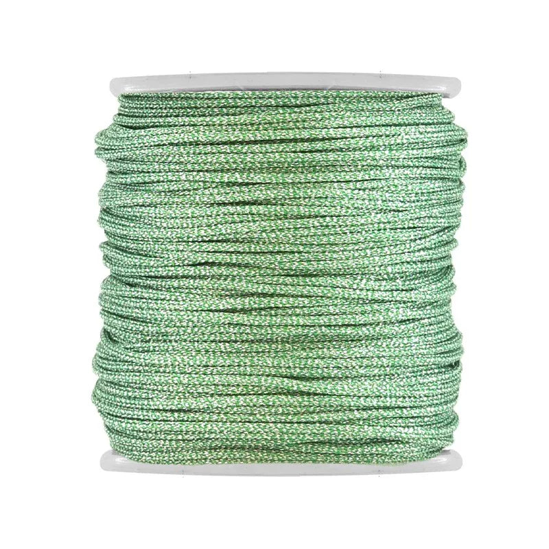 PL Rund - Light Green Metallic 1mm, 1m Hilmas Pyssel