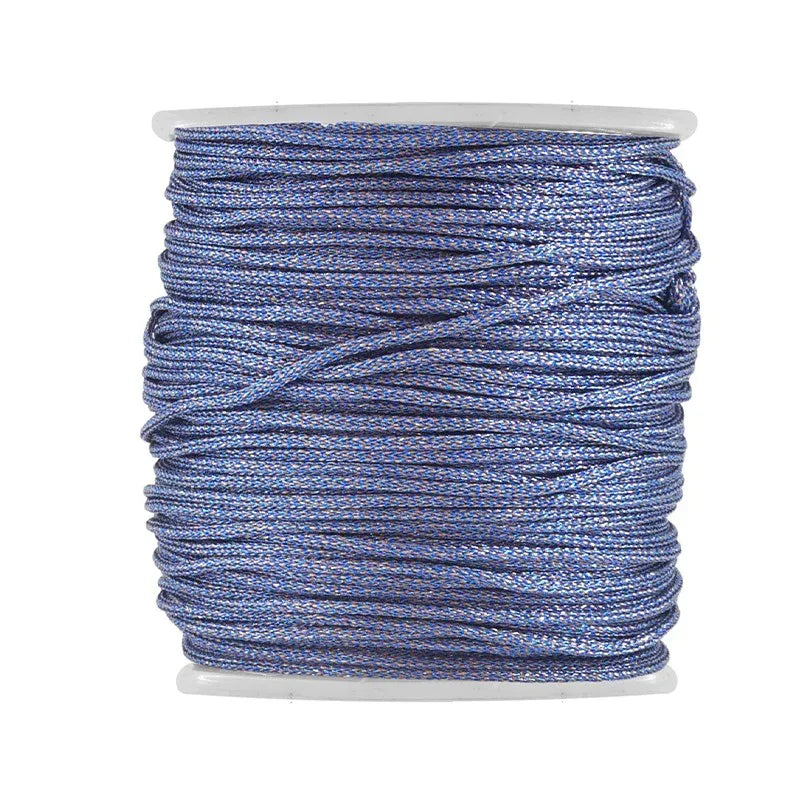 PL Rund - Blue Metallic 1mm, 1 m Hilmas Pyssel