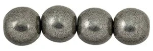 Tjeckiska Druks - Saturated Metallic Frost Grey 8 mm, 25-pack Hilmas Pyssel